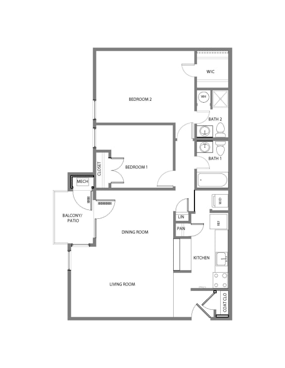 Floor Plans of Admiral's Landing in Great Mills, MD